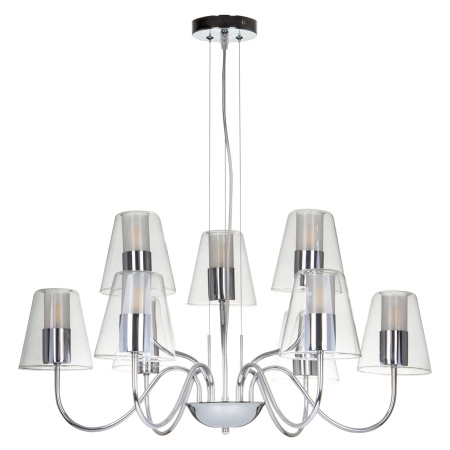 Люстра 9*E14 40Вт Хром IP20 Ursula FR5017PL-09CH Freya