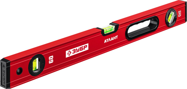 АТЛАНТ 600 мм, уровень с мощным профилем ЗУБР
