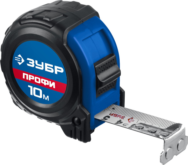 Рулетка Профи 10м х 25мм ЗУБР
