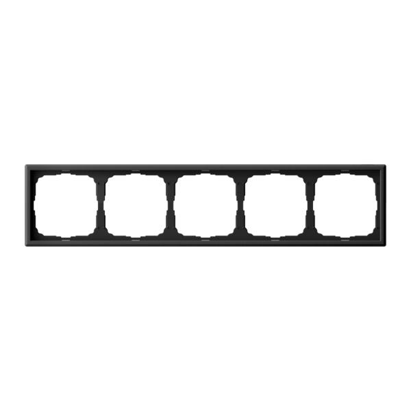 ARTGALLERY 5-постовая РАМКА, универсальная, КАРБОН Systeme Electric