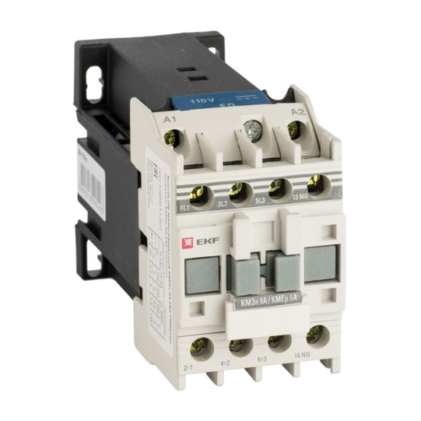 Контактор КМЭп малогабаритный 9А 220В DC 1NO PROxima EKF