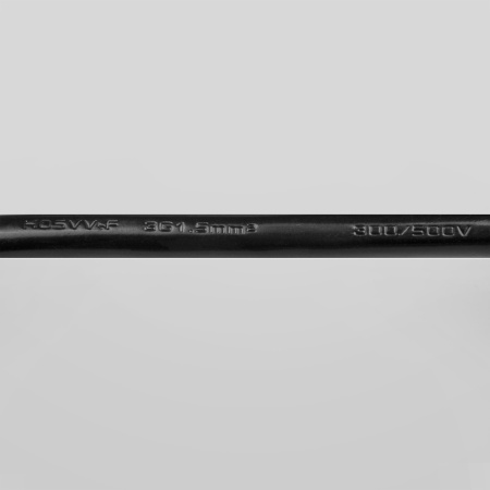 Розеточный блок 4-х местный + 3 USB черный/шампань рифленый Werkel