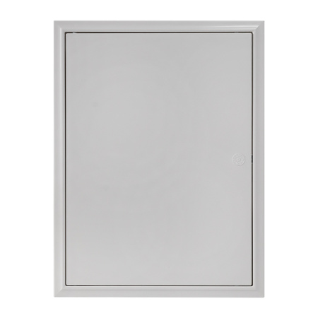 Люк ревизионный пластик с нажим, замком 300х400 (ШхВ внутр,) EKF Basic