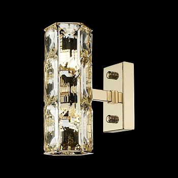 Светильник настенный Золото/Прозрачный G4 2*5Вт WE156.02.301 WERTMARK