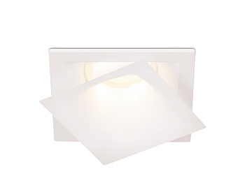 Встраиваемый точечный светильник TN188 WH/S белый/песок GU5.3 80*80*50 Ambrella Light