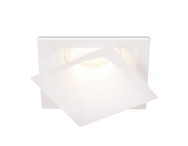 Встраиваемый точечный светильник TN188 WH/S белый/песок GU5.3 80*80*50 Ambrella Light