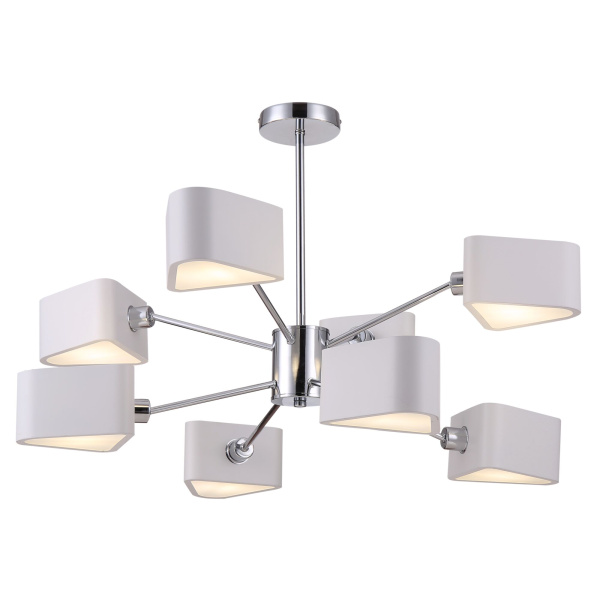 Люстра 8*E14 40Вт Хром IP20 Brianne FR5040PL-08CH Freya