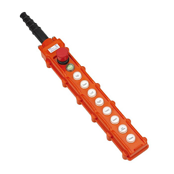 Пульт кнопочный NP3-4K на 8 кнопок, кнопка «ВКЛ» с фикс., повор. «Грибок» c фикс. IP65 CHINT