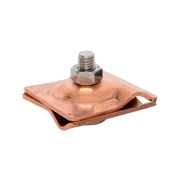 Зажим прута универсальный (пластина 45x45мм) Cu PROxima EKF Зажим прута универсальный (пластина 45x45мм) Cu PROxima EKF