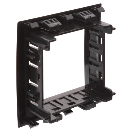 Рамка-суппорт "Avanti" для "In-liner Front", черный, 2 модуля DKC