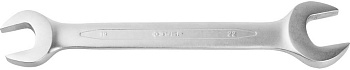 Рожковый гаечный ключ 19 x 22 мм, (B) ЗУБР