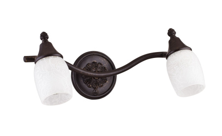 Светильник спот 2*E14 40Вт Коричневый IP20 Margaret SP563-CW-02-R Maytoni