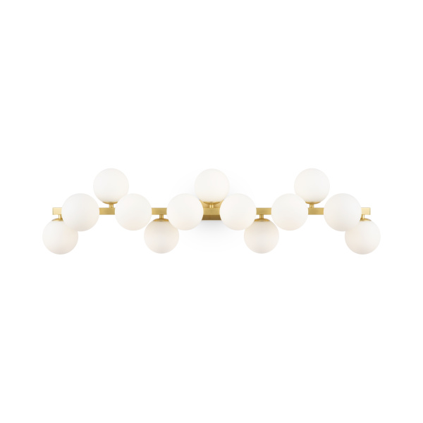 Настенный светильник (бра) 13*G9 28Вт Золото IP20 Dallas MOD547WL-13BS Maytoni