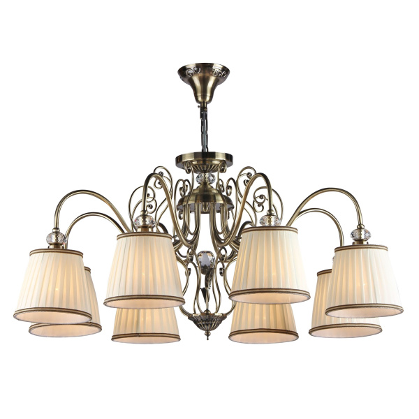 Люстра 8*E14 40Вт Бронза Антик IP20 Vintage ARM420-08-R Maytoni