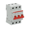 Рубильник 3пол. SHD203/25 рычаг крас. ABB