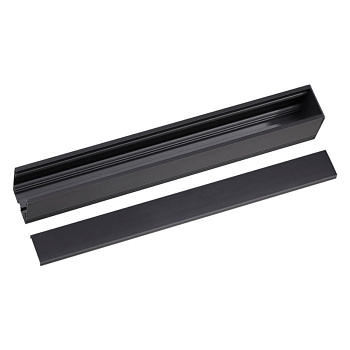 Коробка для драйвера (соединители в комплекте) для низков.шинопровода черный NOVOTECH