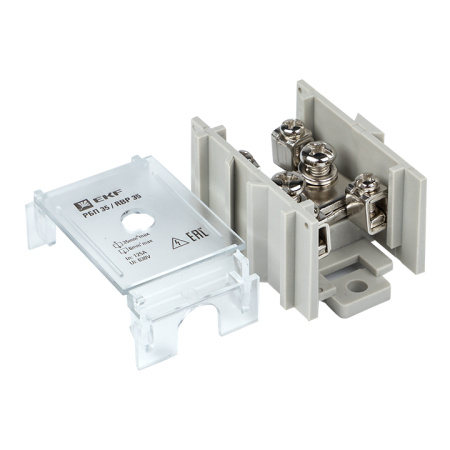 Распределительный блок проходной РБП 35 (1х35-4х6 мм2) 125/50А PROxima EKF