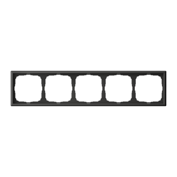 ARTGALLERY 5-постовая РАМКА, универсальная, БАЗАЛЬТ Systeme Electric