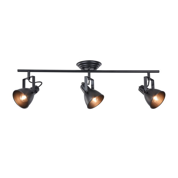 Спот 3*E14 40Вт Черный IP20 Ibbi FR4276-CW-03-B Freya