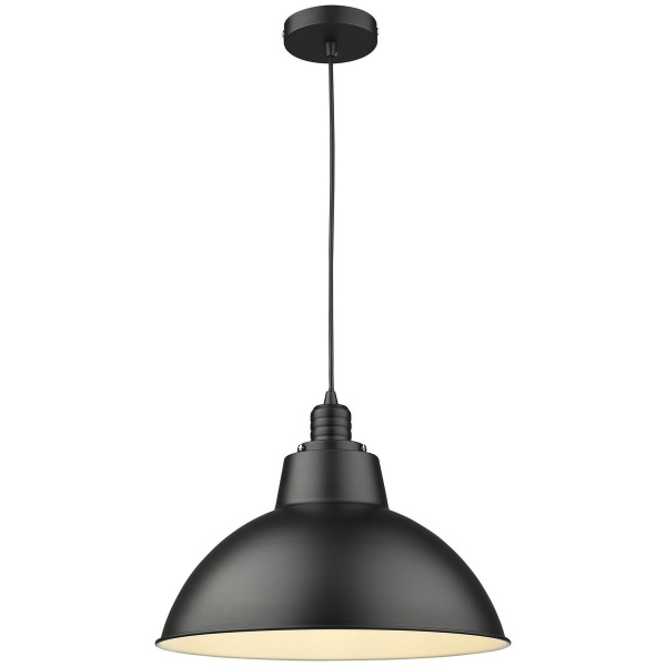 Светильник подвесной Черный/Черный E27 1*60Вт WE272.01.026 WERTMARK