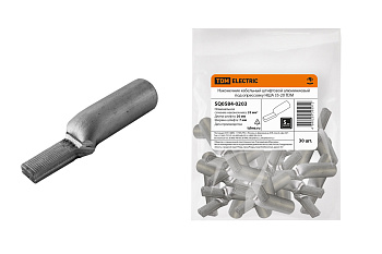 Наконечник кабельный штифтовой алюминиевый под опрессовку НША 35-20 TDM Наконечник кабельный штифтовой алюминиевый под опрессовку НША 35-20 TDM