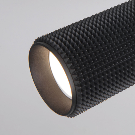 Трековый светильник для однофазного шинопровода 1*GU10 черный IP20 Spike (a048158) Elektrostandard