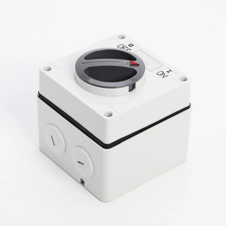 Donel Выключатель поворотный, открытой установки, серый, IP66, серия (тип) DIP66