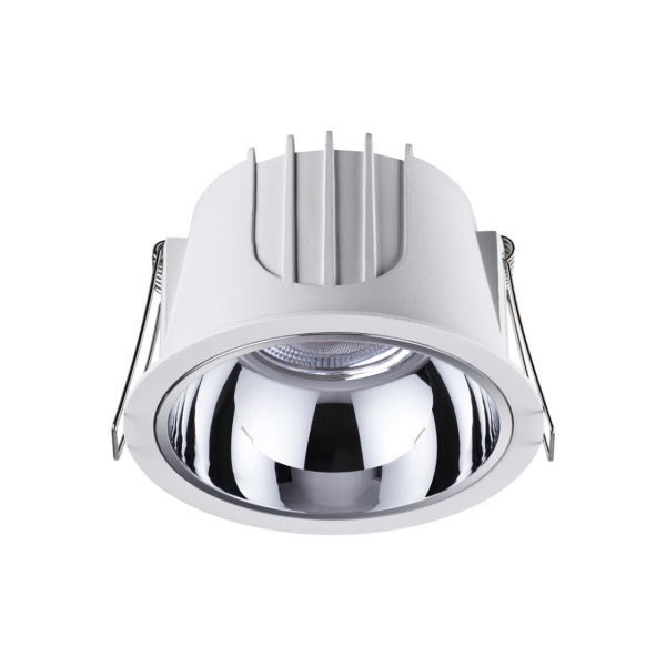 Св-к встр.св/д IP20 LED 4000К 20W 100-265V KNOF белый/хром NOVOTECH