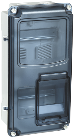 Корпус пластиковый ЩУРн-П 1/8 IP66 PC KREPTA 3 IEK