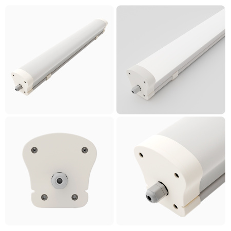 14-26 Светильник линейный, светодиодный, белый, поликарбонат, 16Вт, IP65, 1760Лм, 6000К, 170-260В/50Гц, УХЛ1, 575х76х76мм APEYRON