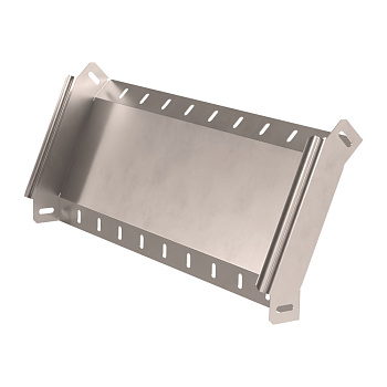 Угол вертикальный внешний 90 градусов Стандарт INOX (AISI 409) 500х50 Промрукав