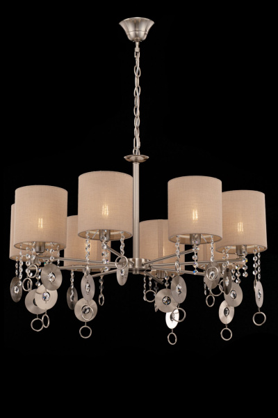 Люстра 8*E14 40Вт Никель IP20 Kira MOD075PL-08N Maytoni