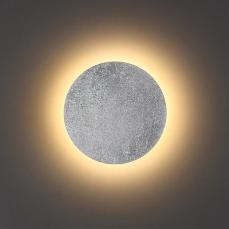 Настен.св-к IP20 LED 3000K 6W 336Лм 220V LUNARIO серебр.фольг-ние ODEON LIGHT
