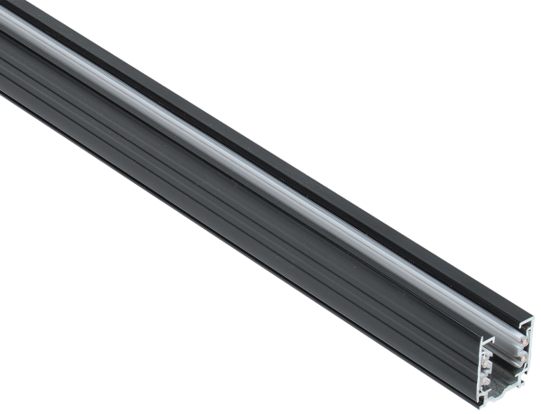 Шинопровод осветительный трехфазный 4м черный IEK