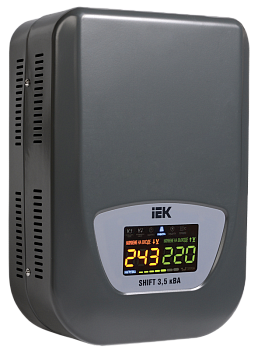 Стабилизатор напряжения настенный SHIFT 3,5кВА IEK