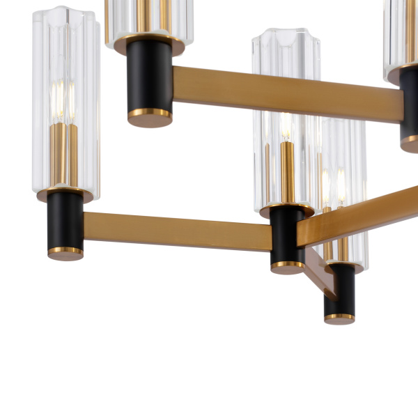 Люстра 9*E14 40Вт Латунь IP20 Ambra FR5167PL-09BS Freya