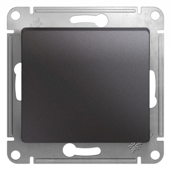 GLOSSA  Термостат СУ электронный для теплыго пола с датчиком в сборе 10А графит IP20 Schneider Electric