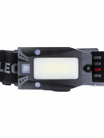 Фонарь «Налобный 11» аккумуляторный, 3+2 Вт 2 светодиода COB, Li-Ion 3,7 В 0,5 А*ч, USB, сенсор, TDM