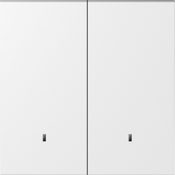 Donel S08 матовый белый клавиша 2-я с подсветкой, серия DB