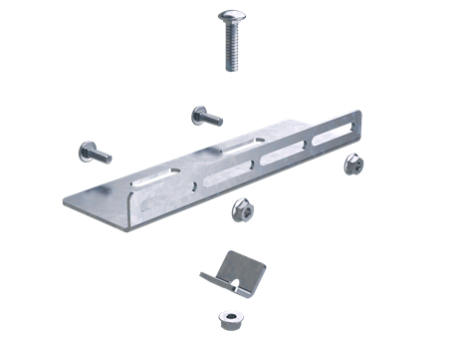 Крепление к строительной балке, цинк-ламель DKC