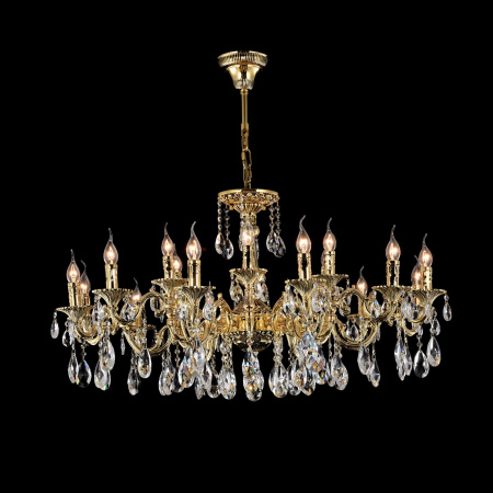 Люстра 18*E14 40Вт Золото IP20 Monica DIA883-PL-18-G Maytoni