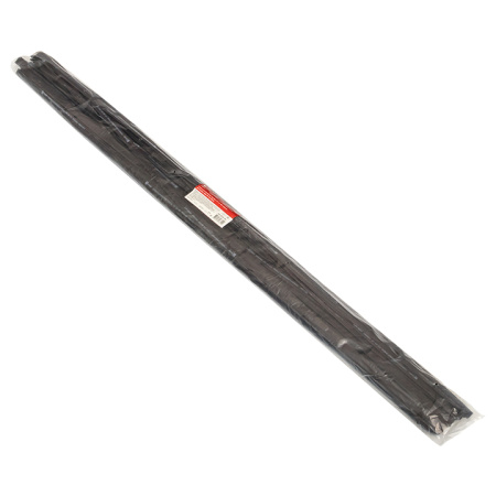 Термоусаживаемая трубка ТУТ нг 8/4 черная в отрезках по 1м PROxima EKF