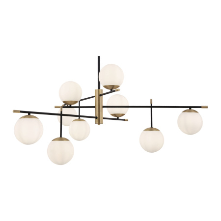 Подвесной светильник 9*E14 40Вт Матовое Золото IP20 Nostalgia MOD048PL-09G Maytoni