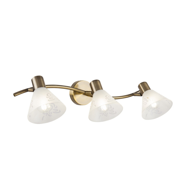 Светильник спот 3*E14 40Вт Бронза IP20 Paola FR7001WL-03BZ Freya