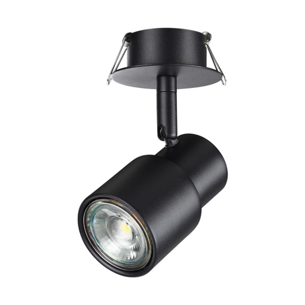 Св-к встр.IP20 GU10 50W 220V MOLO черный NOVOTECH