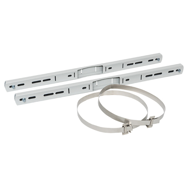 Комплект крепления на столб монтажной полосой (ширина шкафа до 650 мм) Basic EKF