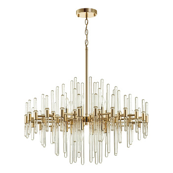 Люстра E14 12*40W STIKA золотой/стекло ODEON LIGHT
