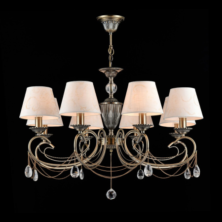 Люстра 8*E14 40Вт Бронза IP20 Brossard FR2904-PL-08-BZ Freya