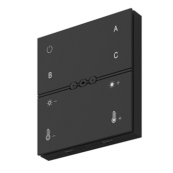 Беспроводная панель управления освещением Черный (DRC034-8-B) Technical Maytoni