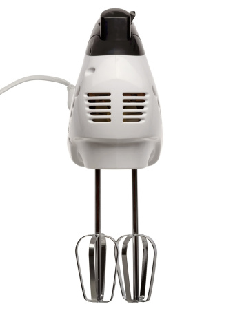 Миксер ручной «Зевс 1», 200 Вт, 5 скоростей, режим «Турбо», 2 комплекта насадок, белый, TDM